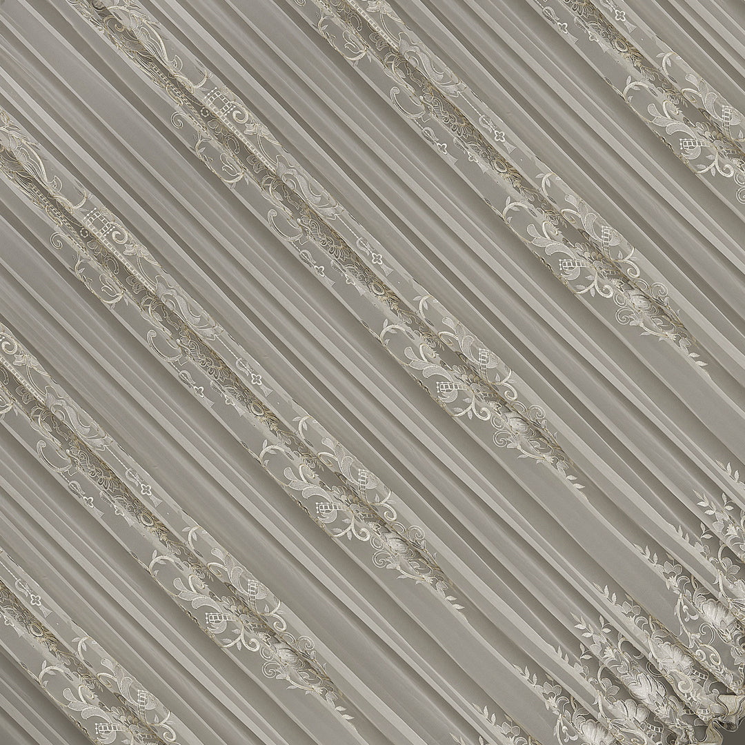 Embroidered net, Sheers, classical interiors , curtain and roman Blind, Damask