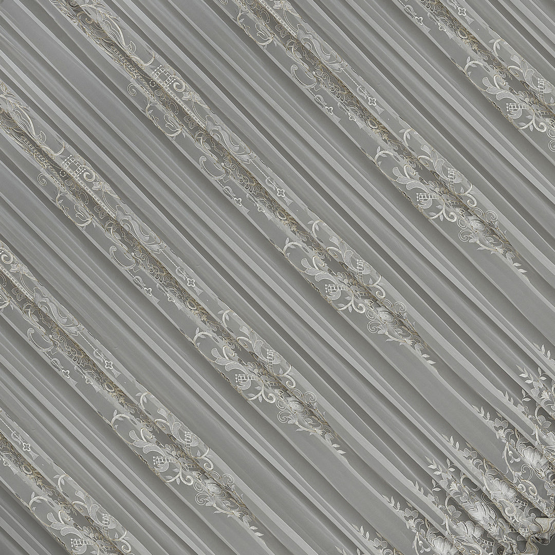 Embroidered net, Sheers, classical interiors , curtain and roman Blind, Damask